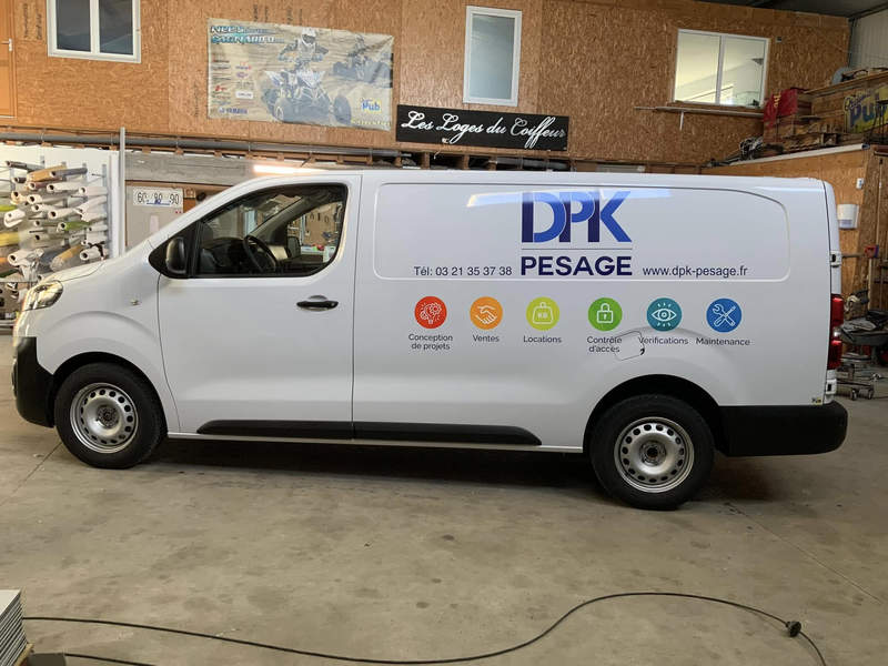 lettrage véhicule pas cher calais